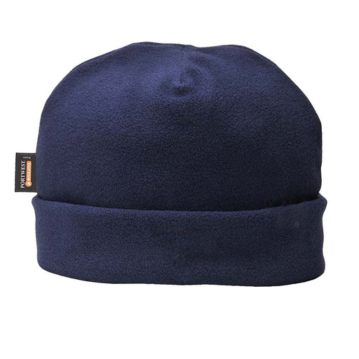 Portwest Thinsulate Lined Fleece Hat - Navy Portwest  - Dynamic Drive