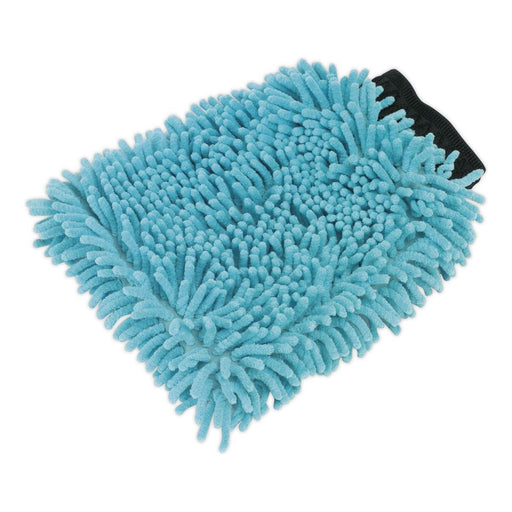 Sealey Shaggy Microfibre Mitt 2-in-1 CC77 Sealey  - Dynamic Drive