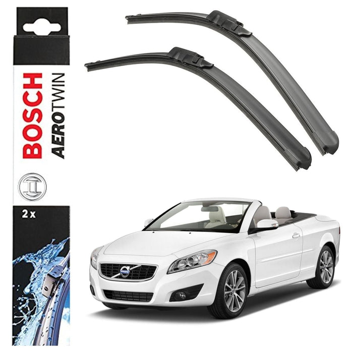 Bosch Aerotwin Front Wiper Blades Set Volvo C70 II Cabrio 03.06-07.10 A310S