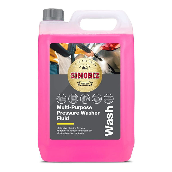 Simoniz Multi Use Pressure Washer Fluid - 5 Litre