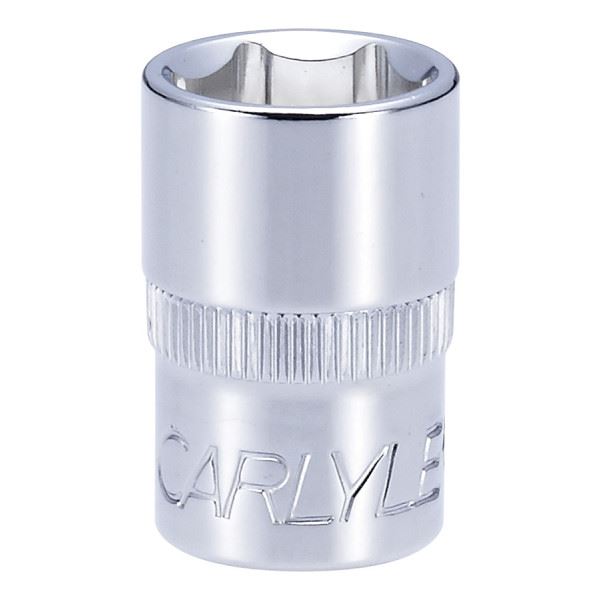 Carlyle Hand Tools 3/8Dr 13mm 6Pt Chrome Socket S38013M