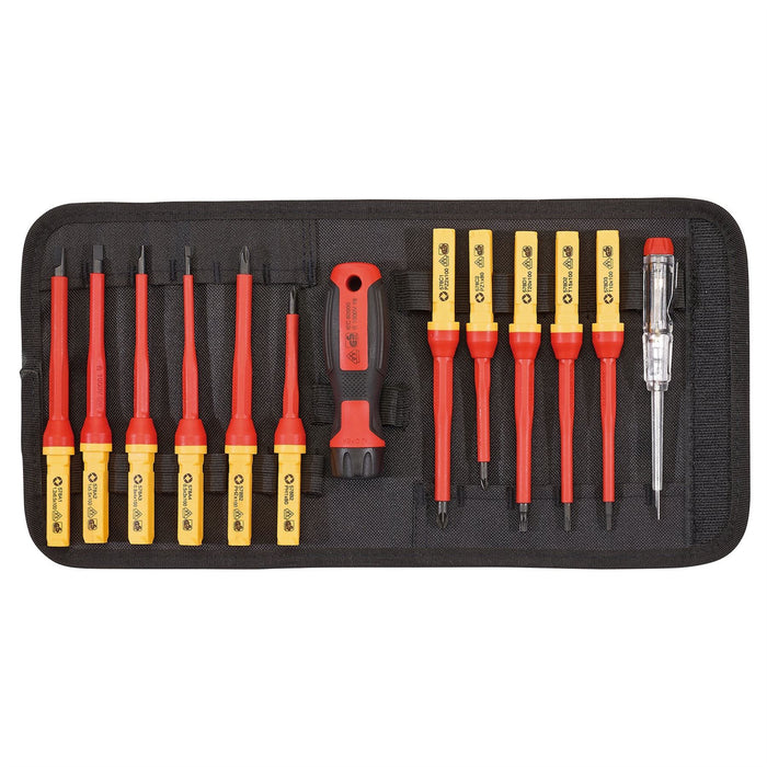 Draper Interchangeable Blade Screwdriver Set (13 Piece) 37798 Draper  - Dynamic Drive