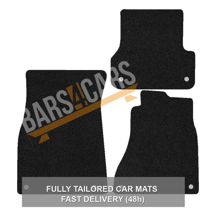 Fully Tailored Black Carpet Car Mats for Audi A7 11> Set of 4 With 8 Clips UKB4C  - Dynamic Drive