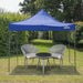 Dellonda Premium 3 x 3m Pop-Up Gazebo - Blue Dellonda  - Dynamic Drive