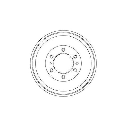 Genuine TRW Brake Drum DB4452 TRW  - Dynamic Drive