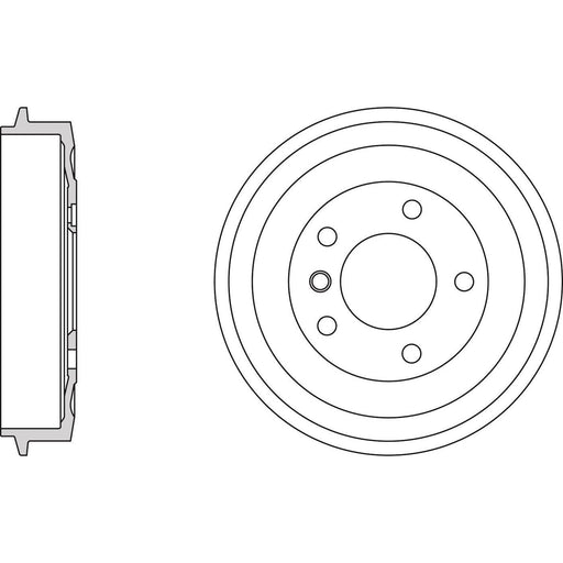 Apec Brake Drum Rear Fits BMW 3 Series Apec  - Dynamic Drive