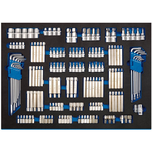 Draper Bit Set in Full Plus Drawer EVA Insert Tray (167 Piece) 63516 Draper  - Dynamic Drive