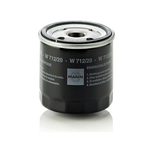 Genuine Mann Oil Filter for Audi Coupe 200 200 Quattro W712/20 Mann & Hummel  - Dynamic Drive