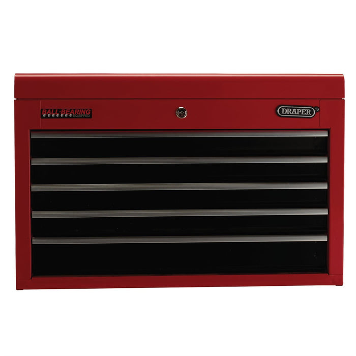 Draper Tool Chest, 5 Drawer, 26", Red 04697 Draper  - Dynamic Drive