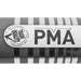 2 x PMA Aerosol Spray Paint Matt White Acrylic High Coverage 500ml PMA  - Dynamic Drive