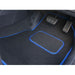 Fully Tailored Blue Trim Carpet Mats BMW E46 (3 Series) Coupe 2 Dr Set of 4 UKB4C  - Dynamic Drive