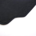 Fully Tailored Black Carpet Car Mats for Audi A4 02-05 Set of 4 With 4 Clips UKB4C  - Dynamic Drive