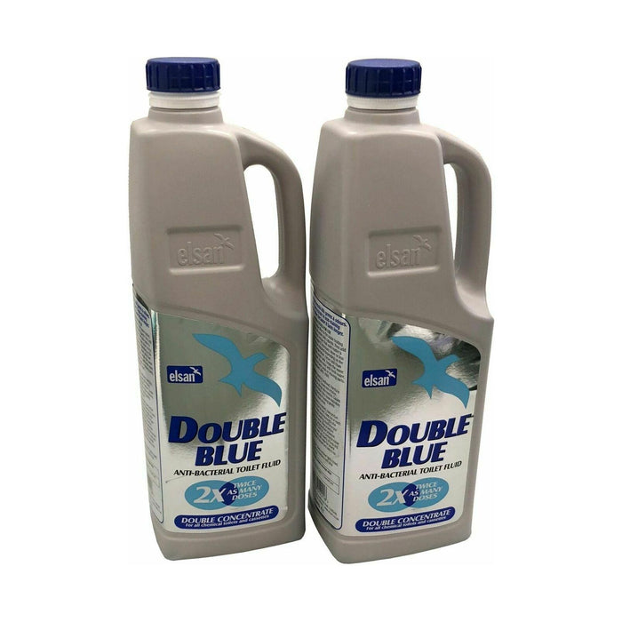 Elsan Double Blue Toilet Fluid Twinpack - 2 Litre