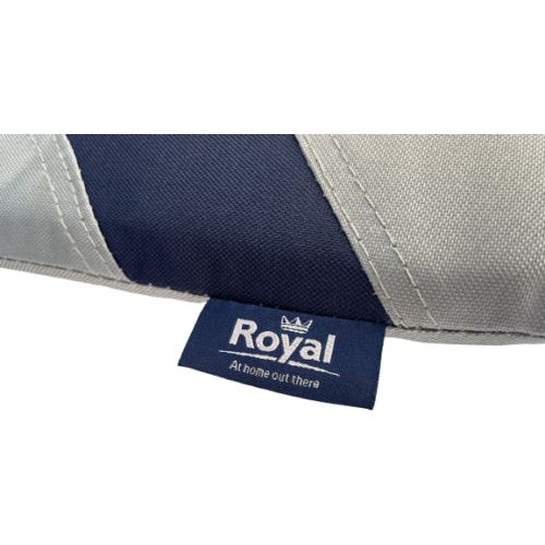 Royal Colonel Chair Blue High Back Camping Caravan BBQ Outdoors Garden Royal  - Dynamic Drive