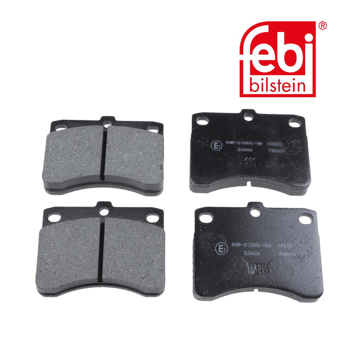 Genuine FEBI Front Brake Discs & Pads Set Solid for Piaggio Porter