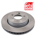 Genuine FEBI Front Brake Discs & Pads Set Vented for Dodge Nitro Febi Bilstein  - Dynamic Drive