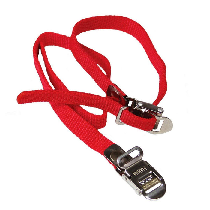 Fiamma Strap Kit Red Pair for Secure Bike Transport