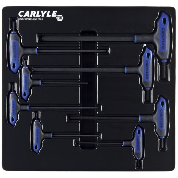 Carlyle Hand Tools Hex Key Set - L-Handle - Metric