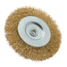 Draper Brassed Steel Crimped Wire Wheel Brush, 75mm 41429 Draper  - Dynamic Drive