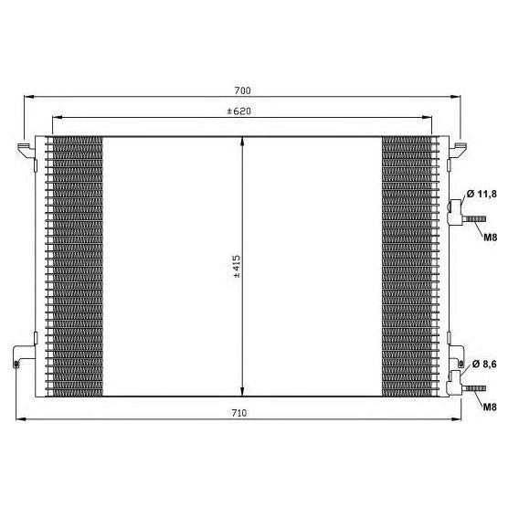 NRF Condenser 35516