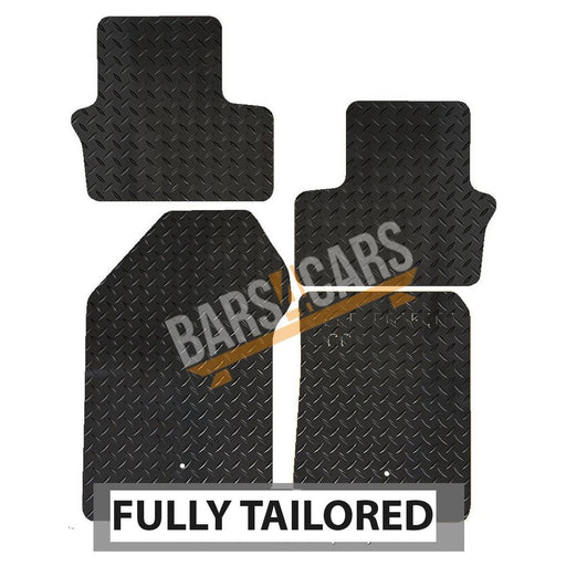 Tailored Rubber Mats for Chrysler Jeep Patriot + Clips 2007 2008 2009 2010 2011 UKB4C  - Dynamic Drive