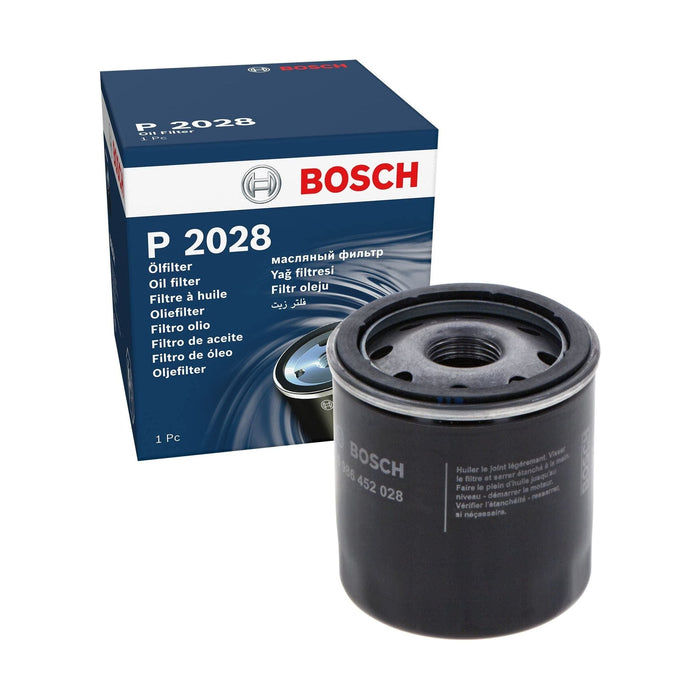 Genuine Bosch Car Oil Filter P2028 fits Toyota Yaris VVTi - 1.3 - 99-05 09864520