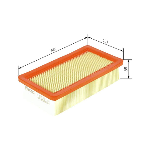 Genuine Bosch Car Air Filter S2183 fits Fiat Tipo TD - 1.9 - 90-92 1457432183 Bosch  - Dynamic Drive