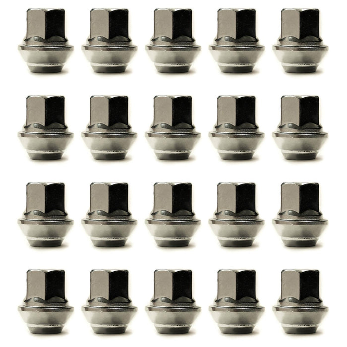 Set of 20 Replacement Wheel Nuts M12 x 1.5 With Washer Alloy Wheels Only Autoinparts  - Dynamic Drive