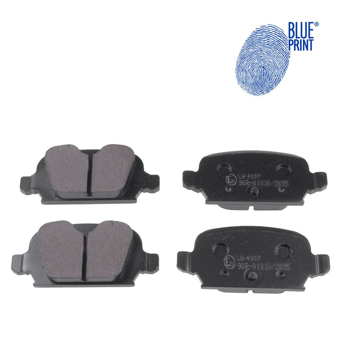 Genuine Blue Print Brake Pads (Rear) (R90) fits Vauxhall 9200132