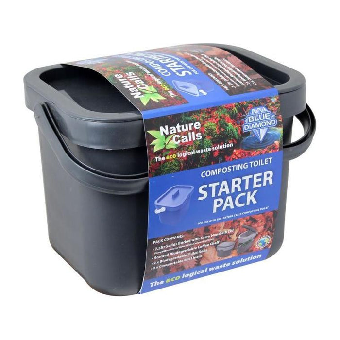 Blue Diamond Composting Toilet Starter Pack Set