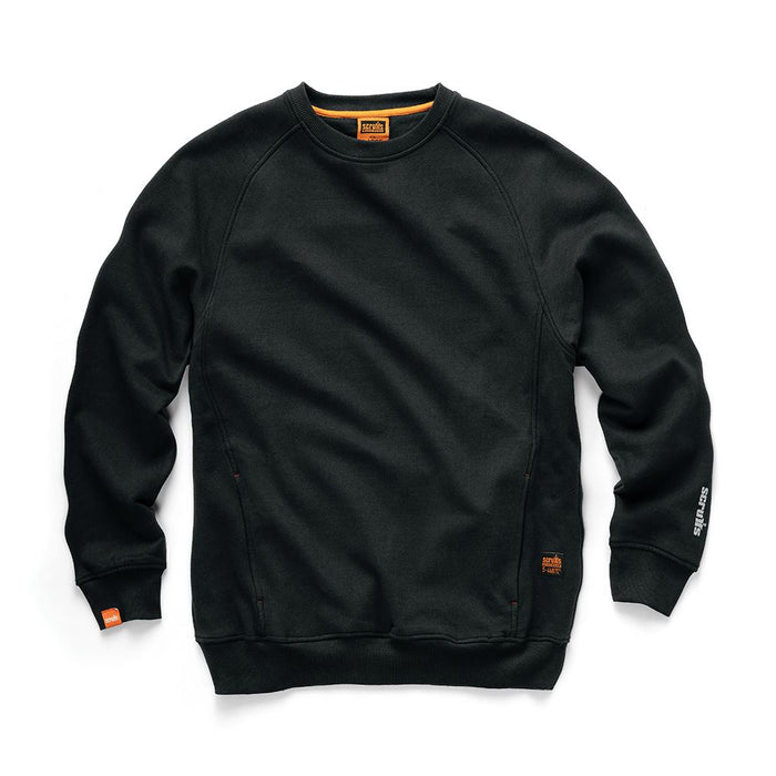 Scruffs Eco Worker Sweatshirt Black M T55431 Scruffs  - Dynamic Drive