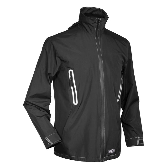 Sealey 5V Heated Rain Jacket with Power Bank 20Ah - Small HJ05KIT Sealey  - Dynamic Drive