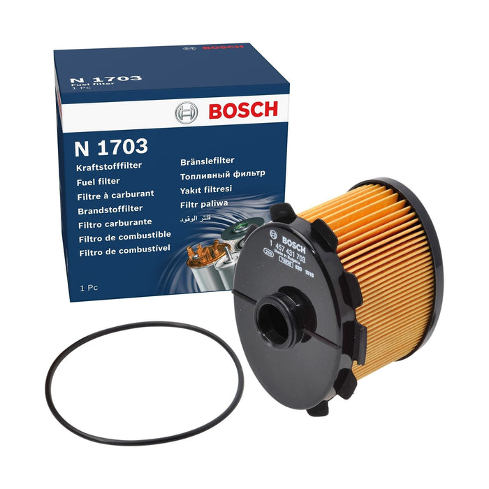 Genuine Bosch Car Fuel Filter N1703 fits Citroen Berlingo - 1.9 - 98-08 14574317