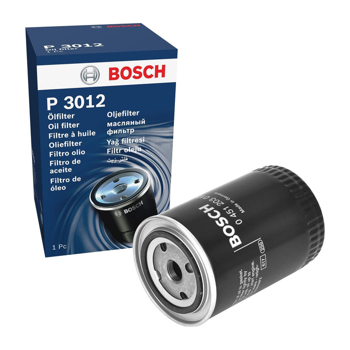 Bosch Car Oil Filter P3012 fits VW Golf Van (Hatchback) - 1.6 - 83-91 0451203012