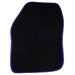 Fully Tailored Purple Trim Carpet Mats fits BMW E46 (3 Series) Coupe 2 Dr Set of 4 UKB4C  - Dynamic Drive