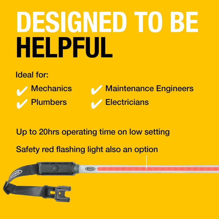 Ring RUBL1500 Magflex 1000 Flexable LED Inspection Lamp Torch Work Light