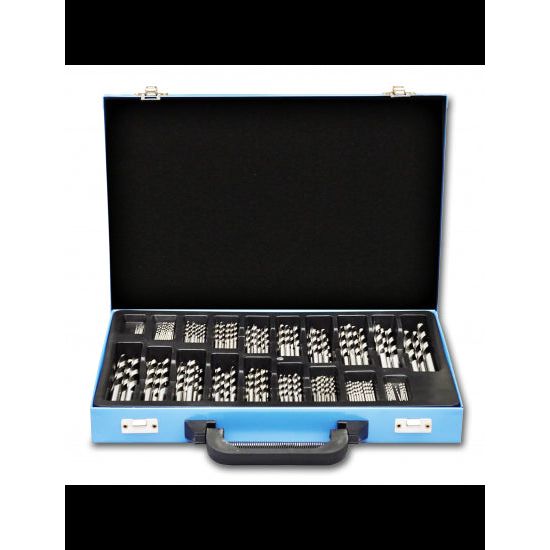 170pc HSS Engineering Drill Set Precision Steel 1 - 10mm Steel Case Simply  - Dynamic Drive