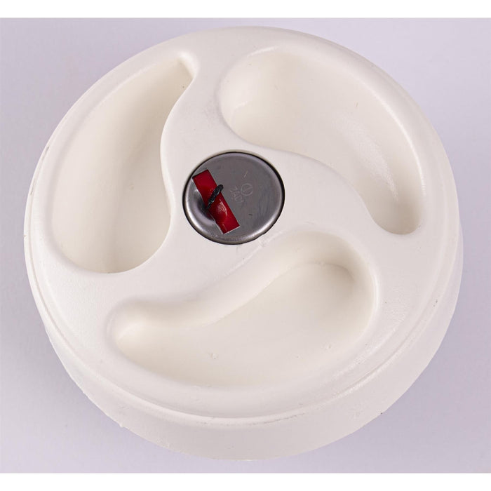 White Lockable Water Tank Filler Cap with Keys ES2250 Caravan / Motorhome / Boat