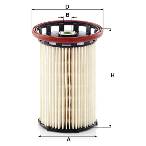 Genuine Mann Fuel Filter for Cayenne II 3.0 V6 Diesel PU8007 Mann & Hummel  - Dynamic Drive