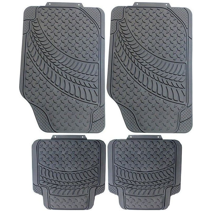 Heavy Duty Rubber Tyre Tred Car Floor Mats fits Toyota Prius Avensis Aygo Yaris UKB4C  - Dynamic Drive