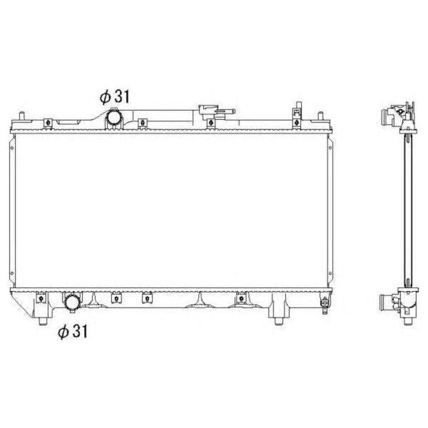 NRF Radiator 53266