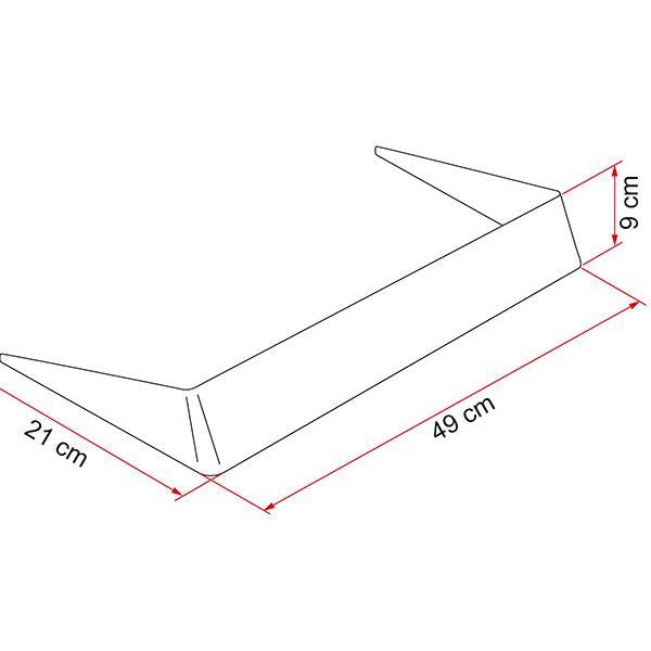 03585-01- Spoiler 40 White