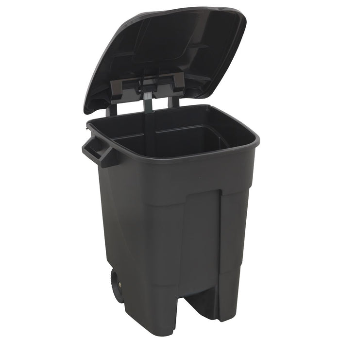 Sealey Refuse/Wheelie Bin 100L Black BM100