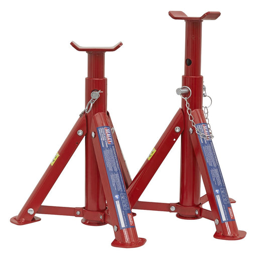 Sealey AXLe Stands (Pair) 2 Tonne Capacity per Stand Folding Type AS2000F Sealey  - Dynamic Drive