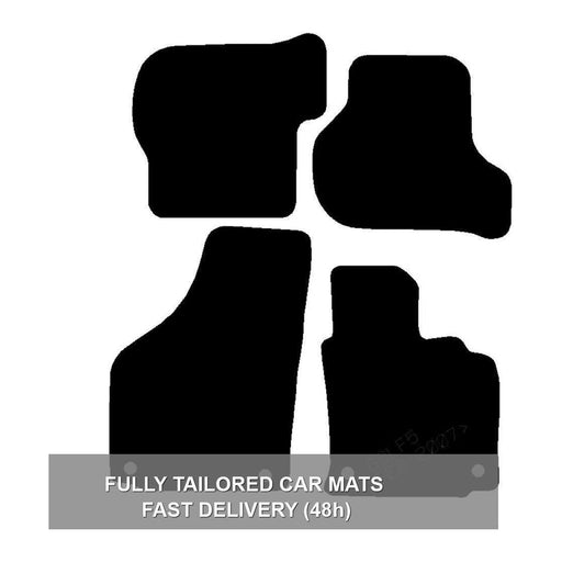 Tailored Carpet Car Mats fits VW Golf 5 (& Tdi) 04 To 07 Oval Clips Set of 4 4 C UKB4C  - Dynamic Drive