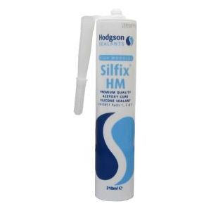 Silfix Hm Silicone 310Ml White W001313 Sika - Dynamic Drive