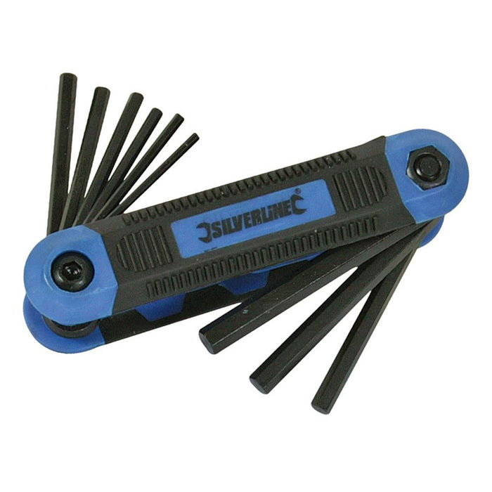 Silverline Hex Key Imperial Expert Tool 9pce 5/64" - 1/4" 763580