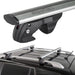 Aluminium Roof Rack Wide & Flat Bars fits Mercedes M Class 2012-2015 5 door Menabo  - Dynamic Drive