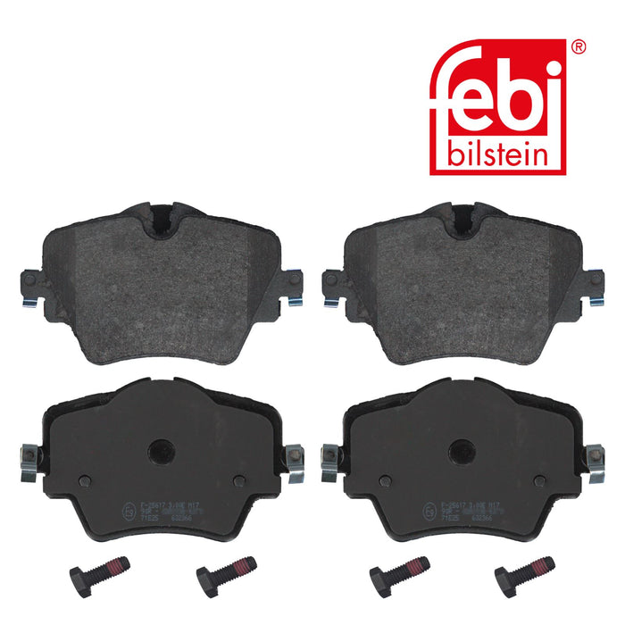 Genuine FEBI Front Brake Discs & Pads Set Vented for BMW 2 Series