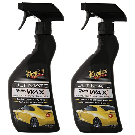 2X Ultimate Quik Wax Spray 450ml Quick Wax Solution Car Cleaning Meguiars Meguiar's  - Dynamic Drive